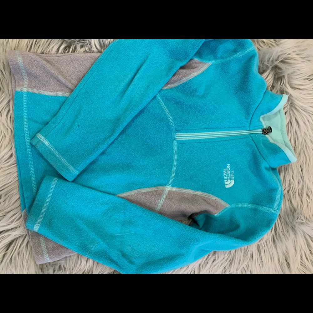 Girls north face fleece